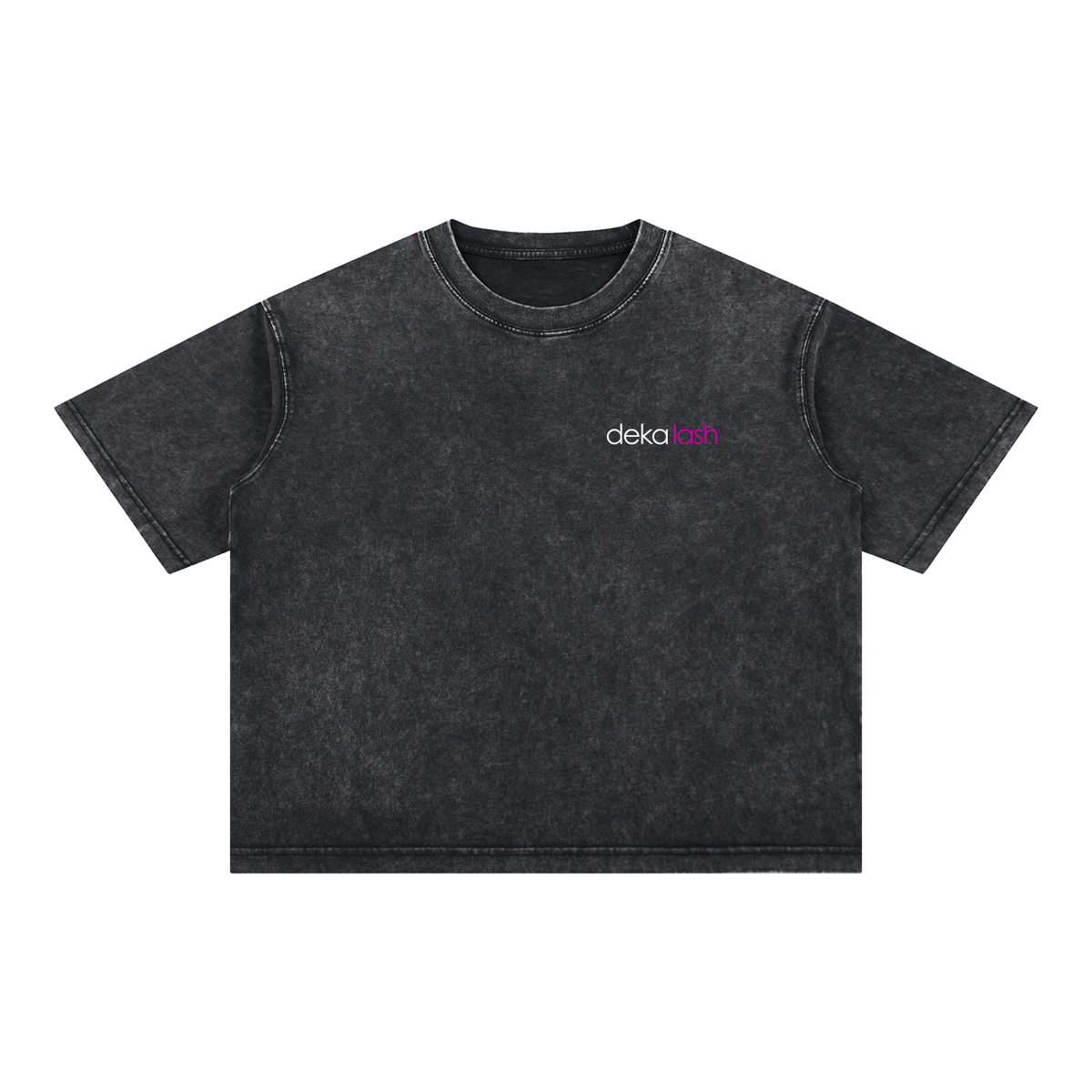Effortless Tee - Mineral Wash Boxy Cotton T-Shirt